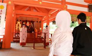 住吉神社 本殿結婚式