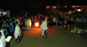 住吉神社  追儺祭（鬼すべ・鷽替え行事）