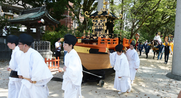 住吉神社  潮干祭